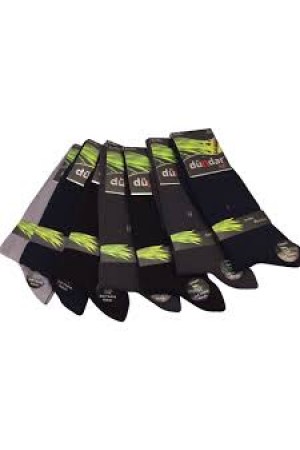 Dündar 6'Li Bambu Erkek Çorap Dikişsiz Solmaz 4 mevsim