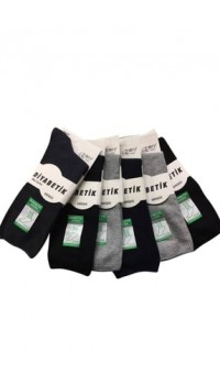 Emre Erkek 6’lı Şeker Çorap Diyabetik Dikişsiz.